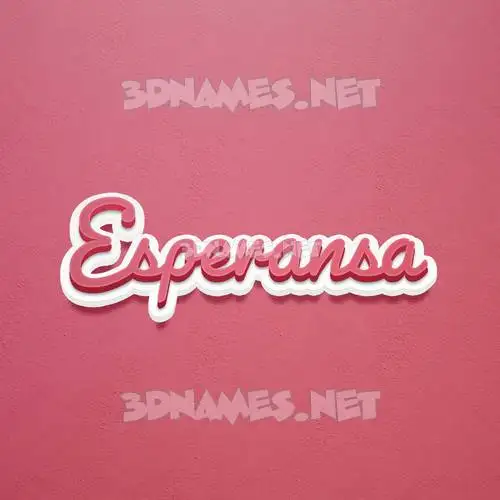 esperansa in Red Scribble style - 3D name wallpaper esperansa in Red Scribble style - 3D name wallpaper