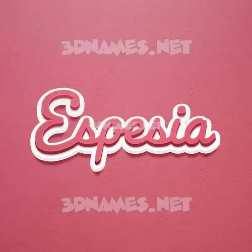 espesia in Red Scribble style - 3D name wallpaper espesia in Red Scribble style - 3D name wallpaper