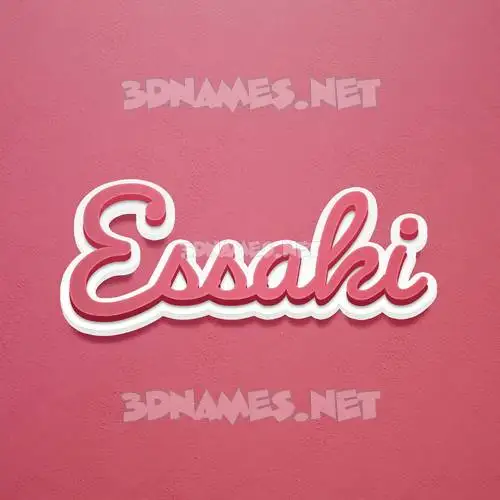 essaki in Red Scribble style - 3D name wallpaper essaki in Red Scribble style - 3D name wallpaper