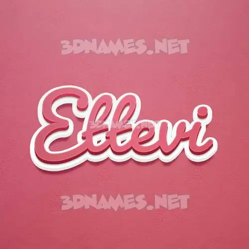 ettevi in Red Scribble style - 3D name wallpaper ettevi in Red Scribble style - 3D name wallpaper