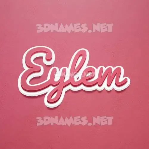 eylem in Red Scribble style - 3D name wallpaper eylem in Red Scribble style - 3D name wallpaper