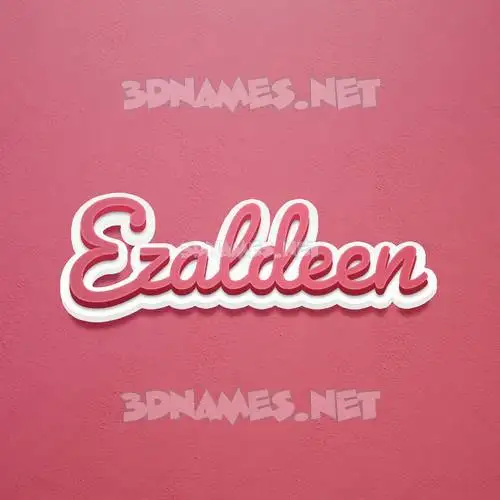 ezaldeen in Red Scribble style - 3D name wallpaper ezaldeen in Red Scribble style - 3D name wallpaper