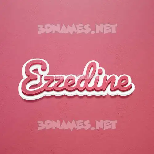 ezzedine in Red Scribble style - 3D name wallpaper ezzedine in Red Scribble style - 3D name wallpaper