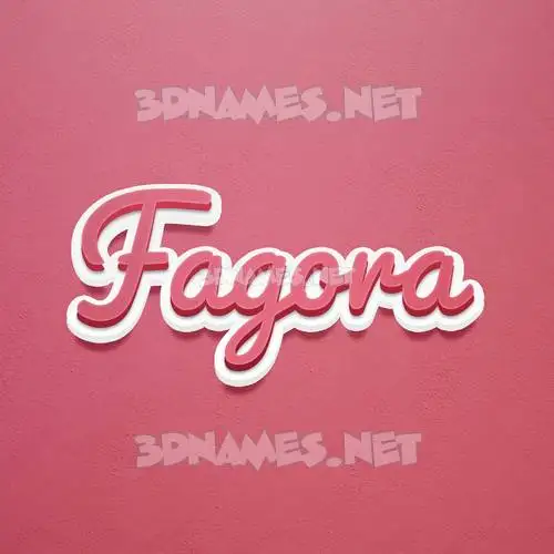 fagora in Red Scribble style - 3D name wallpaper fagora in Red Scribble style - 3D name wallpaper