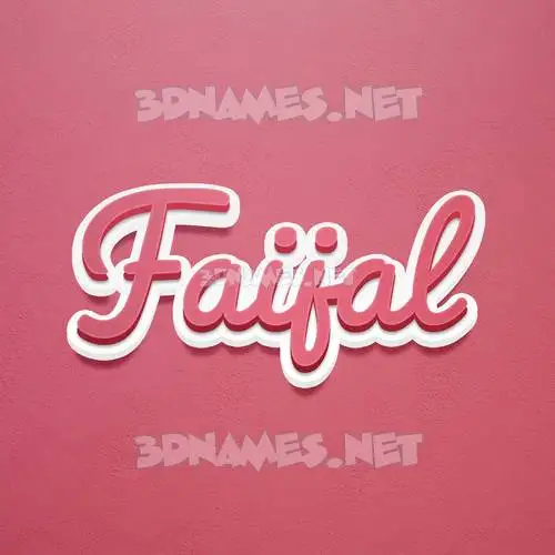 faijal in Red Scribble style - 3D name wallpaper faijal in Red Scribble style - 3D name wallpaper