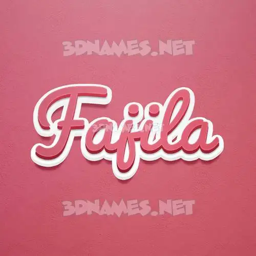 fajila in Red Scribble style - 3D name wallpaper fajila in Red Scribble style - 3D name wallpaper