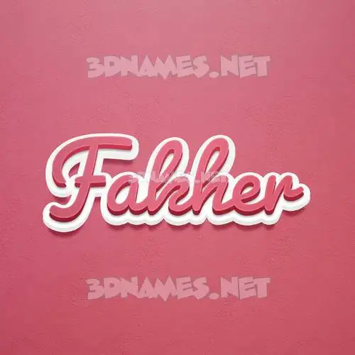 fakher in Red Scribble style - 3D name wallpaper fakher in Red Scribble style - 3D name wallpaper