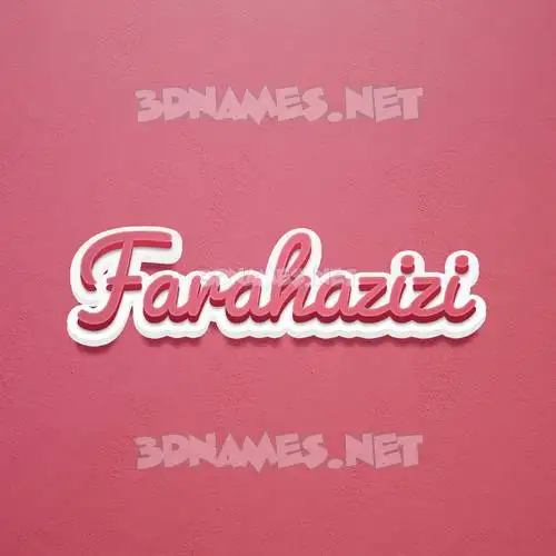 farahazizi in Red Scribble style - 3D name wallpaper farahazizi in Red Scribble style - 3D name wallpaper