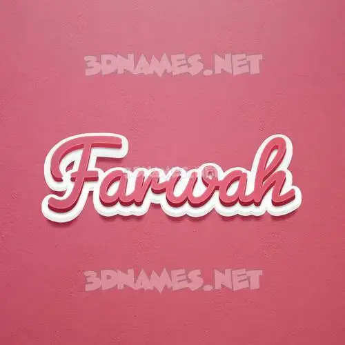 farwah in Red Scribble style - 3D name wallpaper farwah in Red Scribble style - 3D name wallpaper