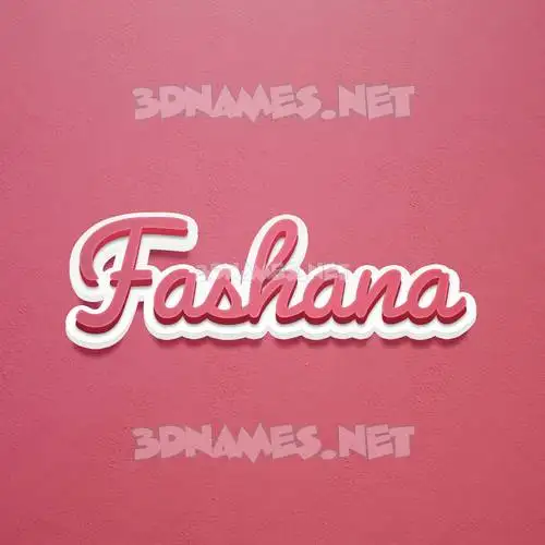 fashana in Red Scribble style - 3D name wallpaper fashana in Red Scribble style - 3D name wallpaper