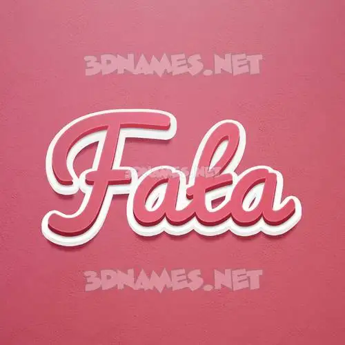 fata in Red Scribble style - 3D name wallpaper fata in Red Scribble style - 3D name wallpaper