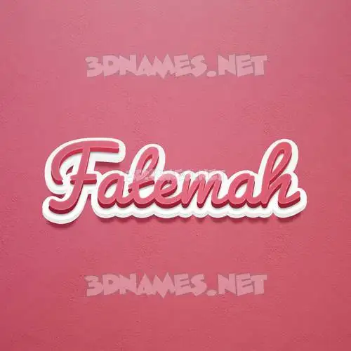 fatemah in Red Scribble style - 3D name wallpaper fatemah in Red Scribble style - 3D name wallpaper