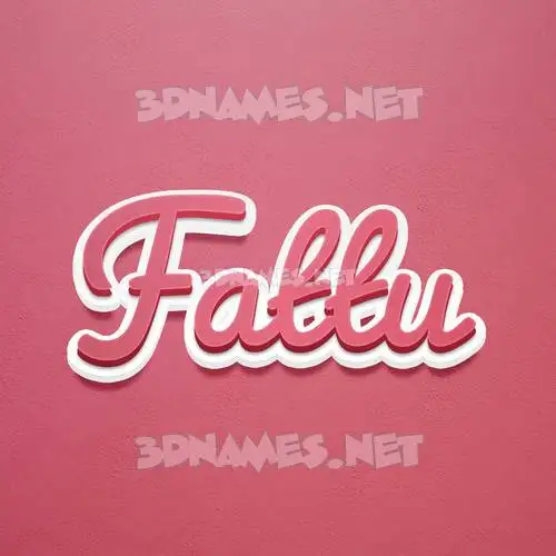 fattu in Red Scribble style - 3D name wallpaper fattu in Red Scribble style - 3D name wallpaper