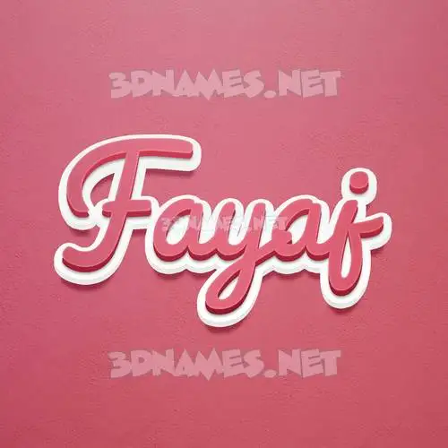 fayaj in Red Scribble style - 3D name wallpaper fayaj in Red Scribble style - 3D name wallpaper