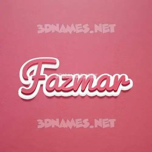 fazmar in Red Scribble style - 3D name wallpaper fazmar in Red Scribble style - 3D name wallpaper