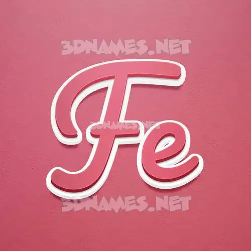 fe in Red Scribble style - 3D name wallpaper fe in Red Scribble style - 3D name wallpaper