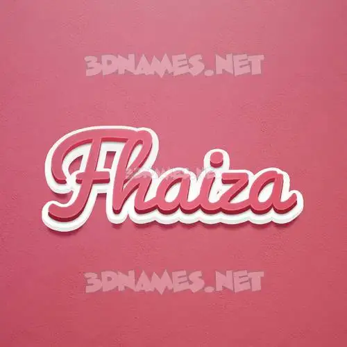 fhaiza in Red Scribble style - 3D name wallpaper fhaiza in Red Scribble style - 3D name wallpaper