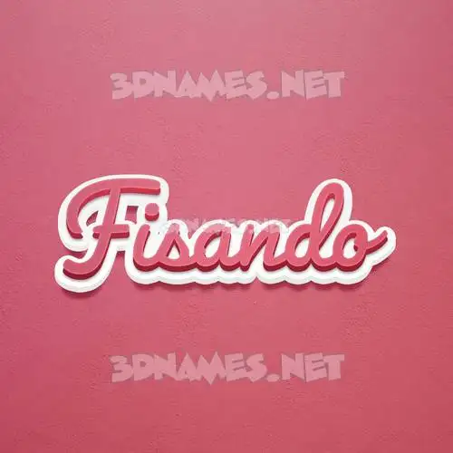 fisando in Red Scribble style - 3D name wallpaper fisando in Red Scribble style - 3D name wallpaper