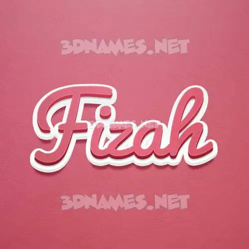 fizah in Red Scribble style - 3D name wallpaper fizah in Red Scribble style - 3D name wallpaper
