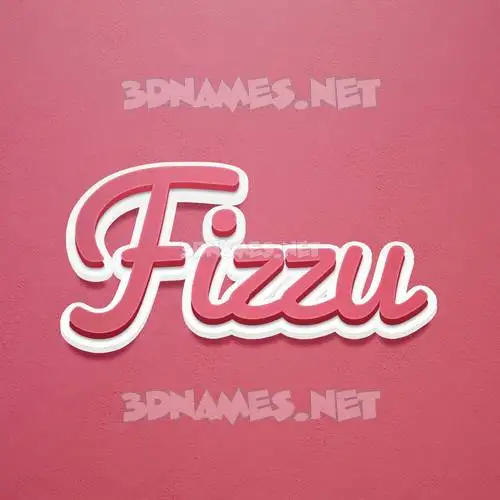 fizzu in Red Scribble style - 3D name wallpaper fizzu in Red Scribble style - 3D name wallpaper