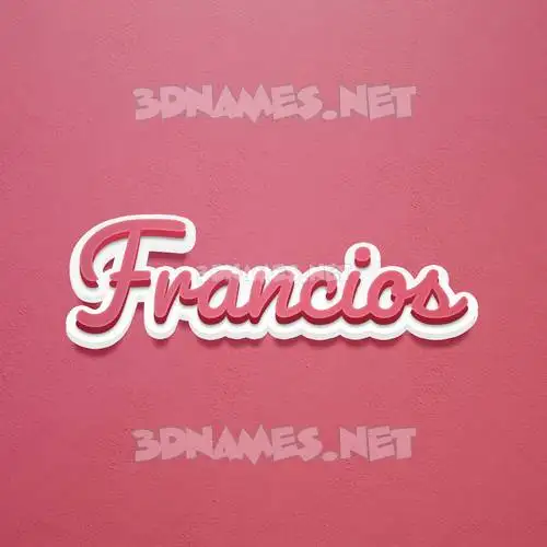 francios in Red Scribble style - 3D name wallpaper francios in Red Scribble style - 3D name wallpaper