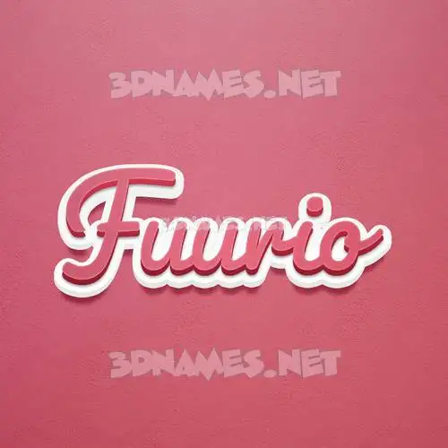 fuurio in Red Scribble style - 3D name wallpaper fuurio in Red Scribble style - 3D name wallpaper