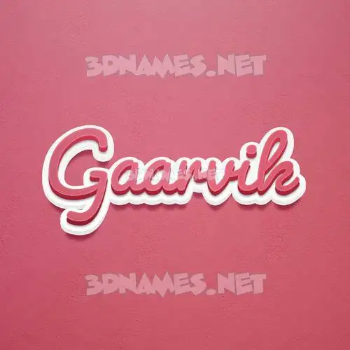gaarvik in Red Scribble style - 3D name wallpaper gaarvik in Red Scribble style - 3D name wallpaper