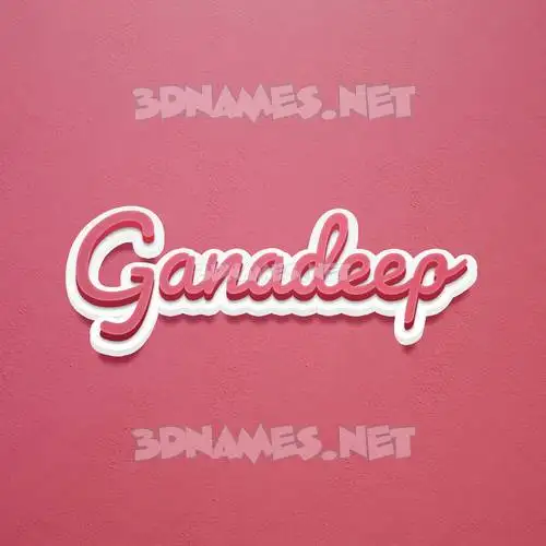 ganadeep in Red Scribble style - 3D name wallpaper ganadeep in Red Scribble style - 3D name wallpaper
