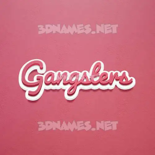 gangsters in Red Scribble style - 3D name wallpaper gangsters in Red Scribble style - 3D name wallpaper
