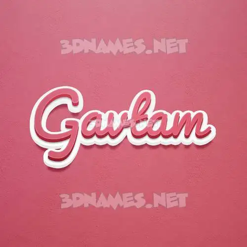 gavtam in Red Scribble style - 3D name wallpaper gavtam in Red Scribble style - 3D name wallpaper
