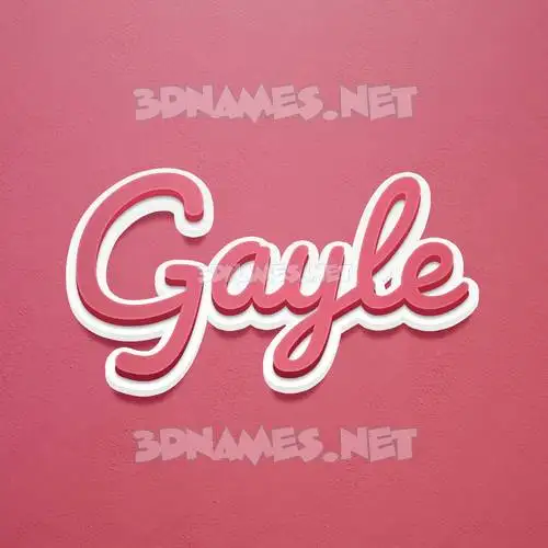 gayle in Red Scribble style - 3D name wallpaper gayle in Red Scribble style - 3D name wallpaper