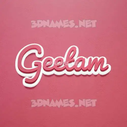 geetam in Red Scribble style - 3D name wallpaper geetam in Red Scribble style - 3D name wallpaper