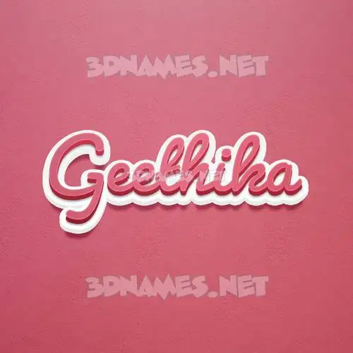 geethika in Red Scribble style - 3D name wallpaper geethika in Red Scribble style - 3D name wallpaper