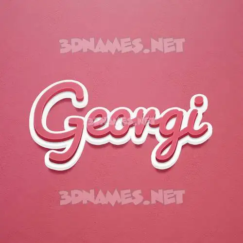 georgi in Red Scribble style - 3D name wallpaper georgi in Red Scribble style - 3D name wallpaper