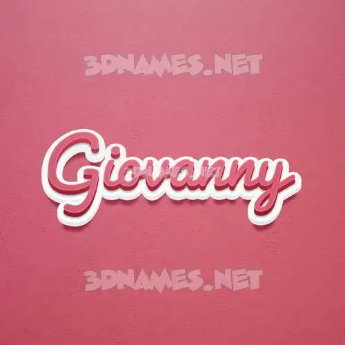 giovanny in Red Scribble style - 3D name wallpaper giovanny in Red Scribble style - 3D name wallpaper