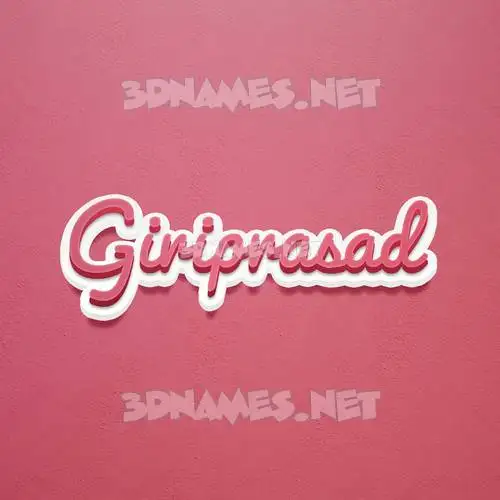 giriprasad in Red Scribble style - 3D name wallpaper giriprasad in Red Scribble style - 3D name wallpaper
