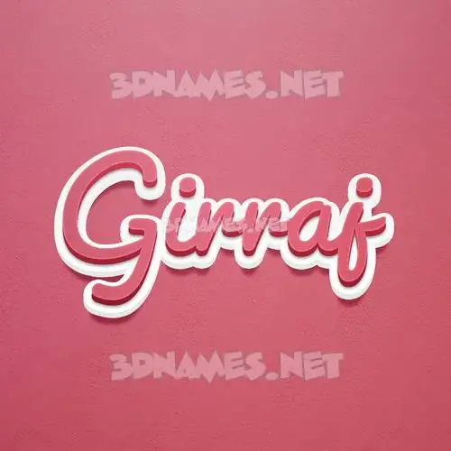 girraj in Red Scribble style - 3D name wallpaper girraj in Red Scribble style - 3D name wallpaper