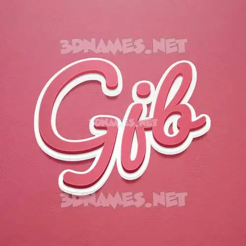 gjb in Red Scribble style - 3D name wallpaper gjb in Red Scribble style - 3D name wallpaper