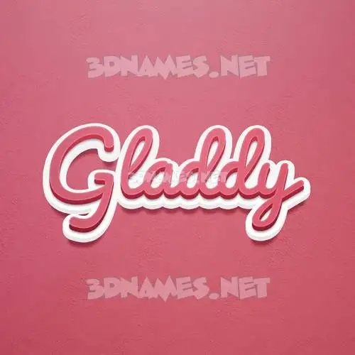 gladdy in Red Scribble style - 3D name wallpaper gladdy in Red Scribble style - 3D name wallpaper