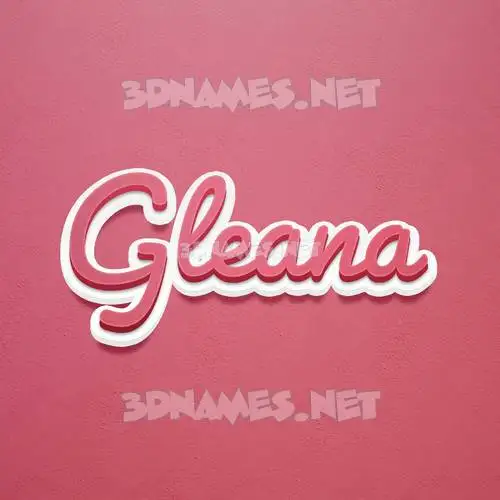 gleana in Red Scribble style - 3D name wallpaper gleana in Red Scribble style - 3D name wallpaper