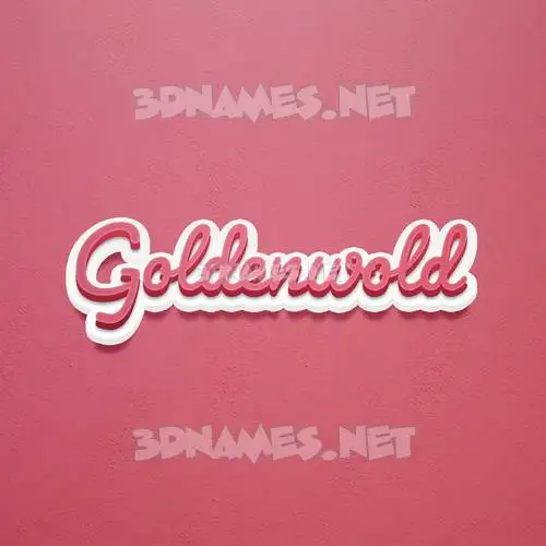 goldenwold in Red Scribble style - 3D name wallpaper goldenwold in Red Scribble style - 3D name wallpaper