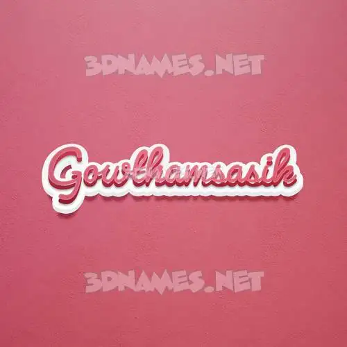 gowthamsasik in Red Scribble style - 3D name wallpaper gowthamsasik in Red Scribble style - 3D name wallpaper