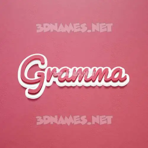 gramma in Red Scribble style - 3D name wallpaper gramma in Red Scribble style - 3D name wallpaper