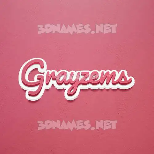 grayzems in Red Scribble style - 3D name wallpaper grayzems in Red Scribble style - 3D name wallpaper