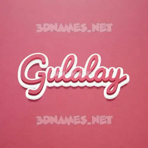 gulalay in Red Scribble style - 3D name wallpaper gulalay in Red Scribble style - 3D name wallpaper