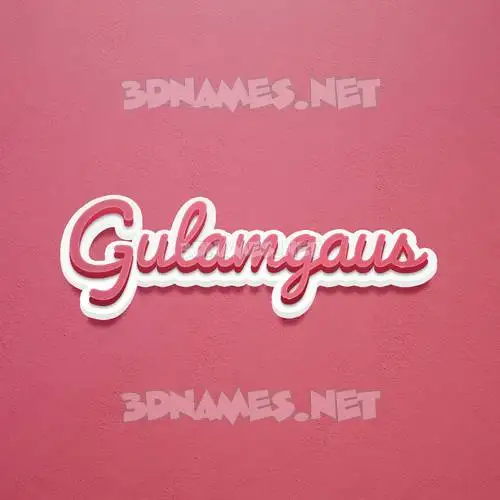 gulamgaus in Red Scribble style - 3D name wallpaper gulamgaus in Red Scribble style - 3D name wallpaper