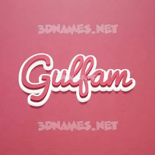 gulfam in Red Scribble style - 3D name wallpaper gulfam in Red Scribble style - 3D name wallpaper