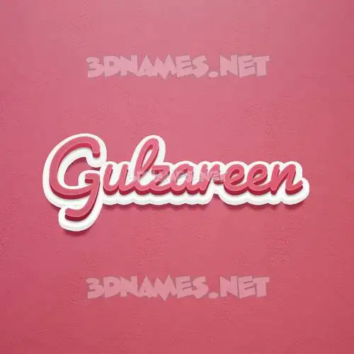 gulzareen in Red Scribble style - 3D name wallpaper gulzareen in Red Scribble style - 3D name wallpaper