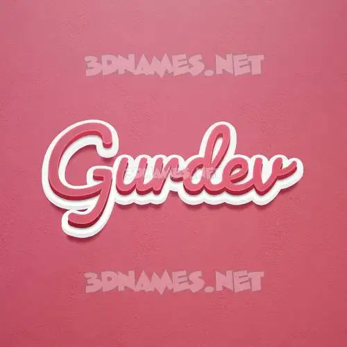 gurdev in Red Scribble style - 3D name wallpaper gurdev in Red Scribble style - 3D name wallpaper