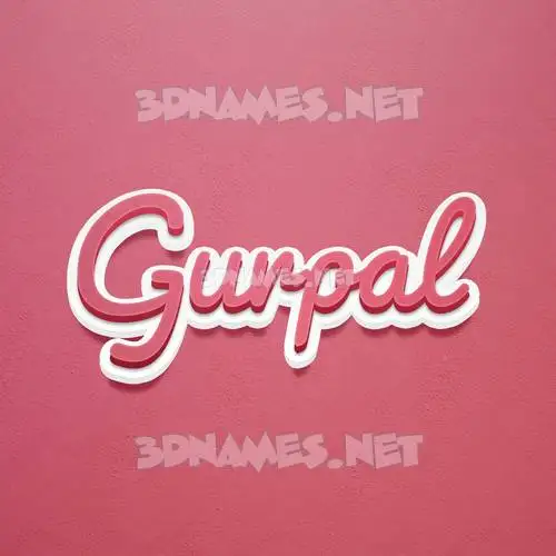 gurpal in Red Scribble style - 3D name wallpaper gurpal in Red Scribble style - 3D name wallpaper